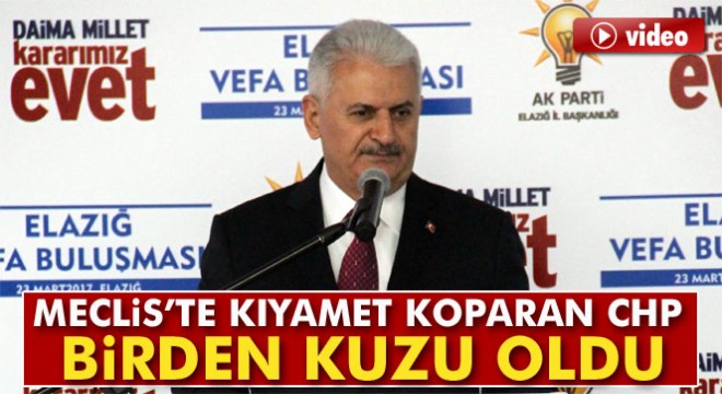 Başbakan Yıldırım: 