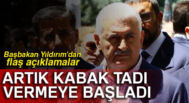 Başbakan Yıldırım'dan flaş açıklamalar