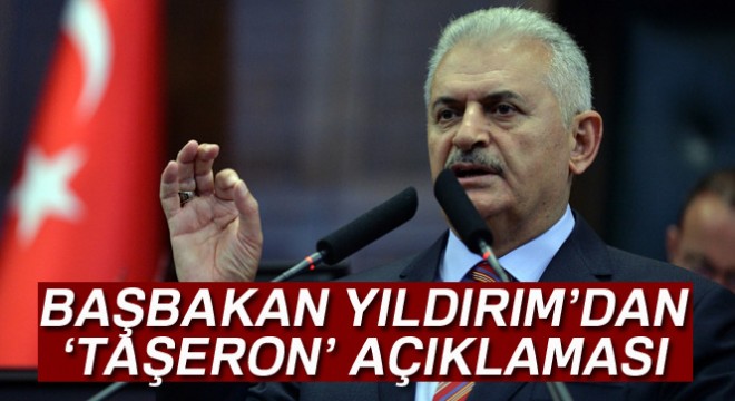Başbakan Yıldırım'dan ‘taşeron' açıklaması