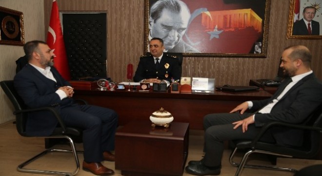 Başkan Ercan'dan polise destek