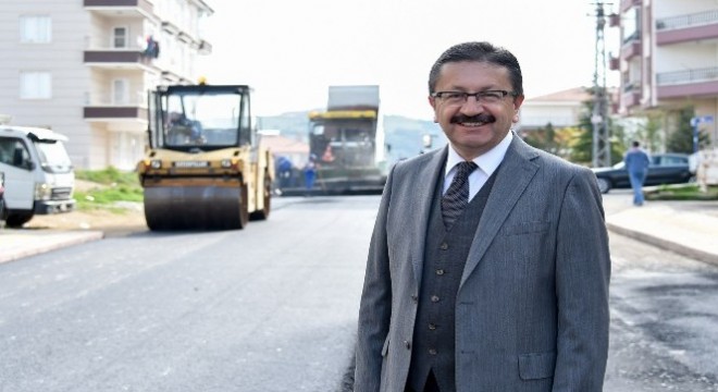 Başkan Tiryaki Altındağ'da asfalt sezonunu başlattı