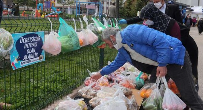 Başkan Yaşar'dan ‘hayır standı'