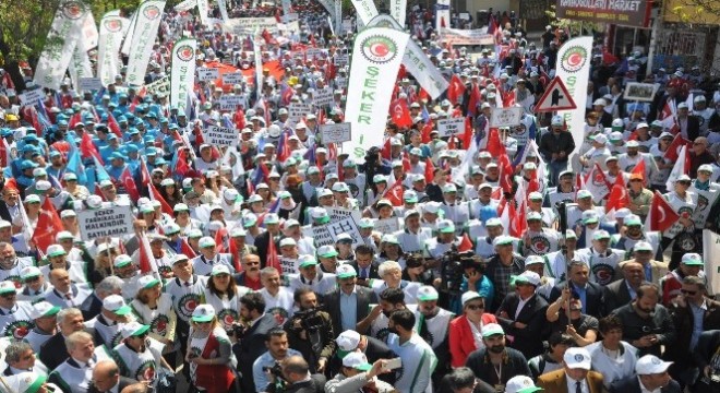 Başkent'te şeker fabrikası eylemi