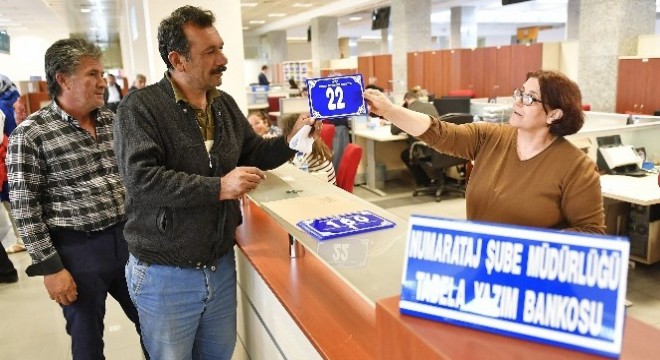 Başkent'teki binalara adresli numara