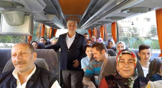 Bina çalışanlarına günübirlik gezi