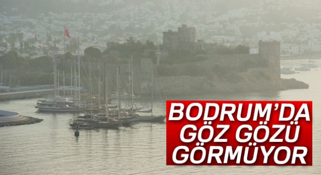Bodrum duman altında kaldı