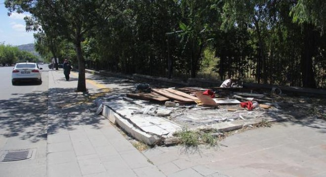 Büfe gitti korku bitti