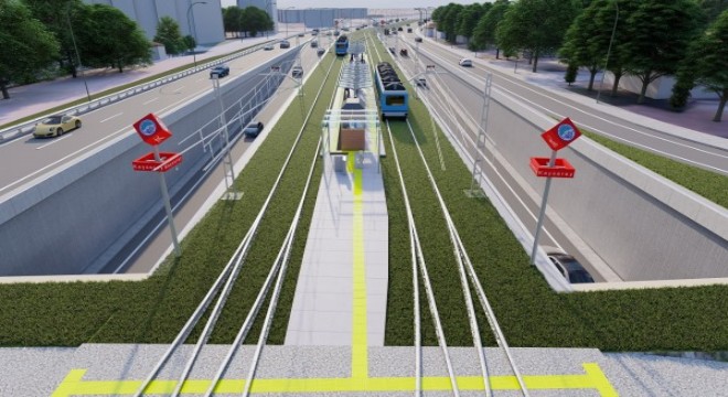 Büyükşehir'de tramvay imzaları atıldı