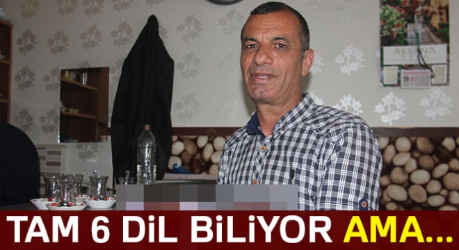 Çaylar 6 dil bilen çaycıdan