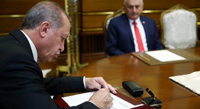 Cumhurbaşkanı Erdoğan YAŞ kararlarını böyle onayladı