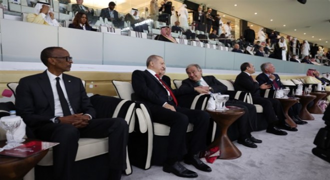 Cumhurbaşkanı Erdoğan, 2022 FIFA Dünya Kupası açılış törenine katıldı