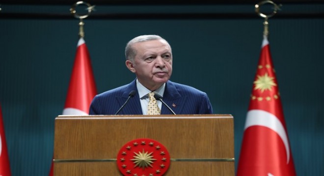 Cumhurbaşkanı Erdoğan: 