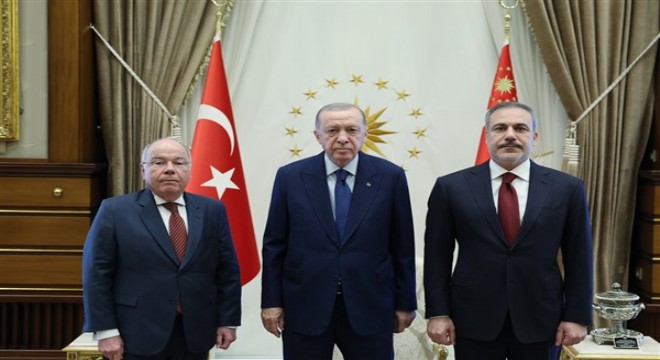Cumhurbaşkanı Erdoğan, Brezilya Dışişleri Bakanı Vieira'yı kabul etti