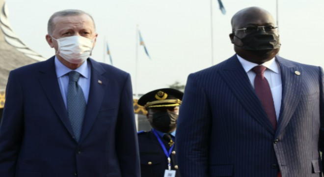 Cumhurbaşkanı Erdoğan, Kongo Demokratik Cumhuriyeti'nde