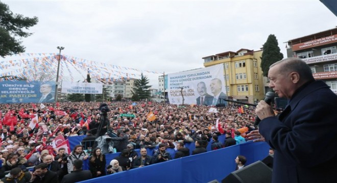 Cumhurbaşkanı Erdoğan:
