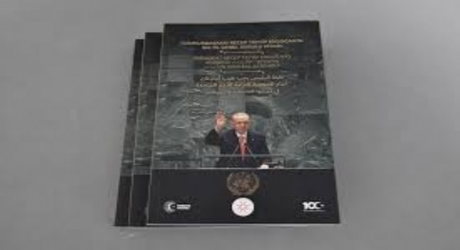 Cumhurbaşkanı Erdoğan'ın BM'deki Tarihi Konuşması Kitaplaştı