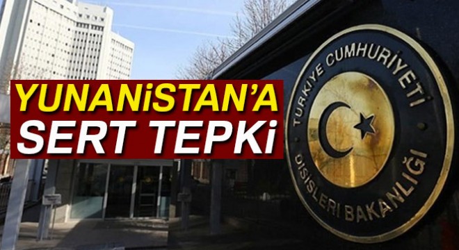 Dışişleri'nden Yunanistan'a 'DHKP/C'li Memet Doğan' tepkisi