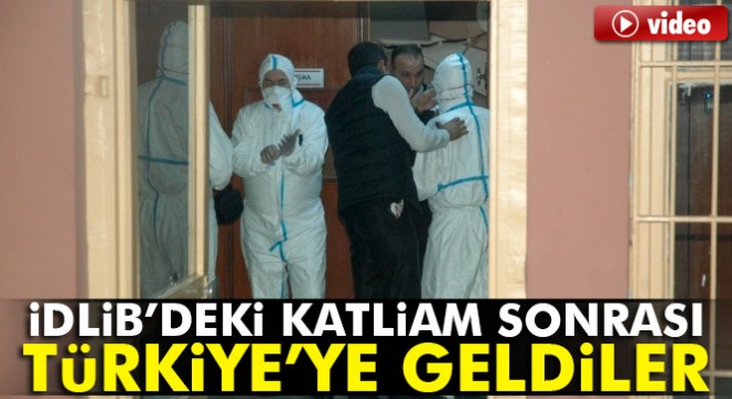 Dünya Sağlık Örgütü heyeti İdlib'de ölenler için Adana'ya geldi