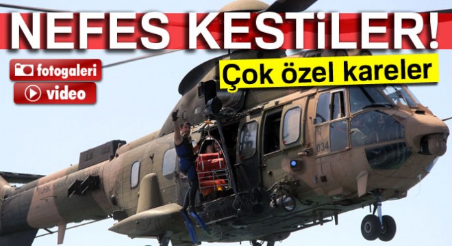 Ege'de nefes kesen tatbikat!