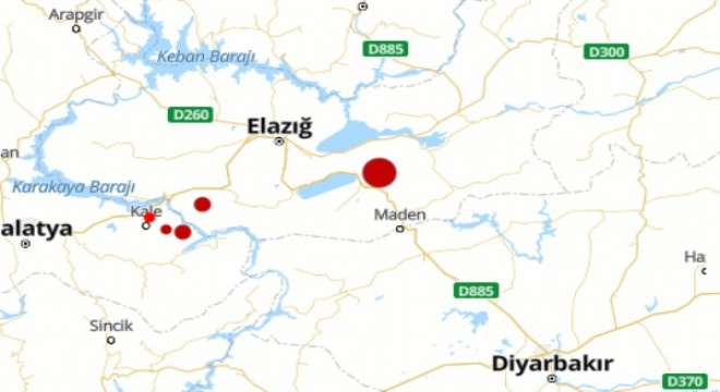 Elazığ'da deprem