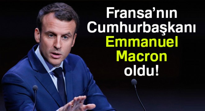 Fransa'da yeni Cumhurbaşkanı belli oldu