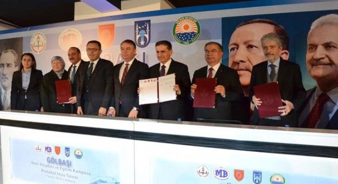 Gölbaşı'na nefes aldıracak projede imzalar atıldı