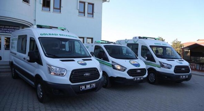 Gölbaşı'nda cenaze hizmeti