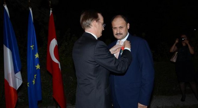 Gülpınar'a Fransız devlet nişanı