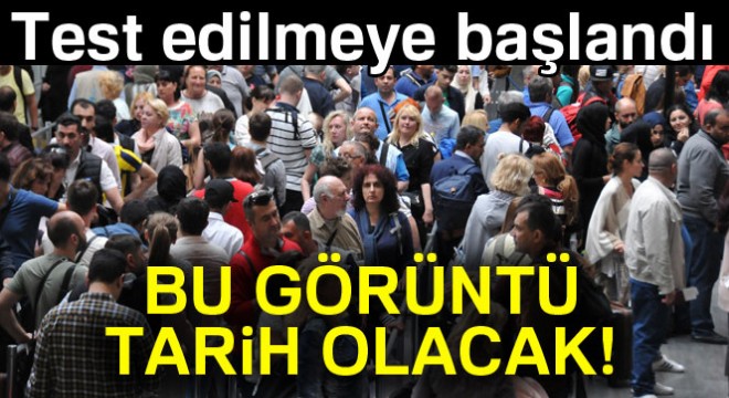 Gümrük kapılarında yoğunluğu azaltacak uygulama
