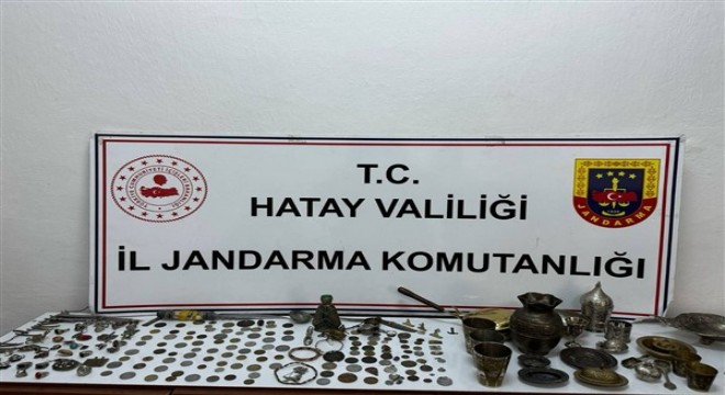 Hatay'da tarihi eserler ele geçirildi