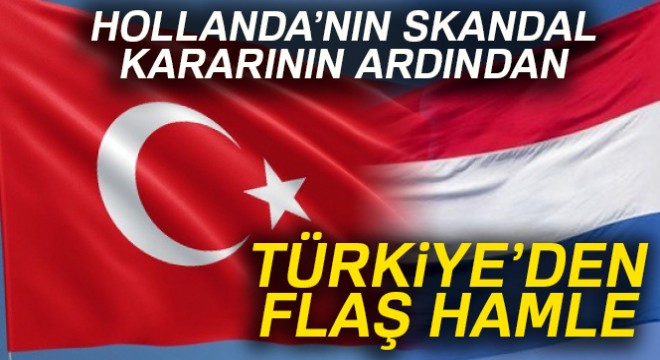 Hollanda Maslahatgüzarı Dışişleri Bakanlığı'na çağrıldı