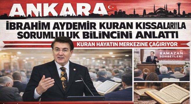 İbrahim Aydemir Meryem ve Taha sureleri üzerinden kulluk bilincini anlattı