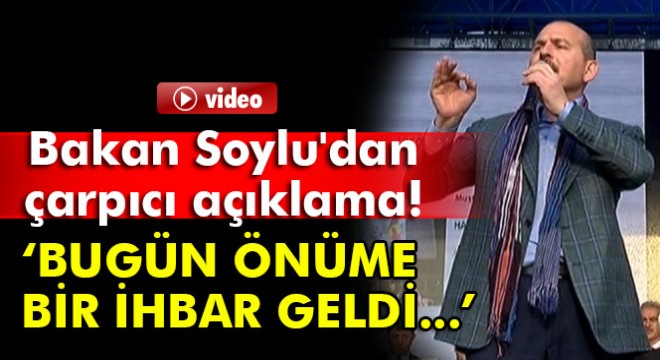 İçişleri Bakanlığına gelen FETÖ ihbarını anlattı