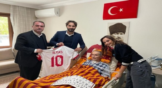 İlyas Tüfekçi'ye moral ziyareti