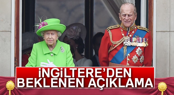 İngiltere'den beklenen açıklama: 'Prens Philip emekli oldu'