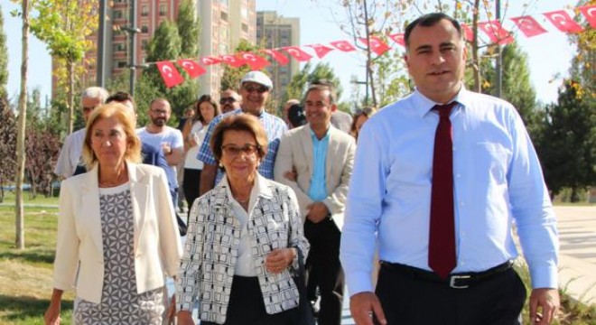İnönü Parkı'na anlamlı ziyaret