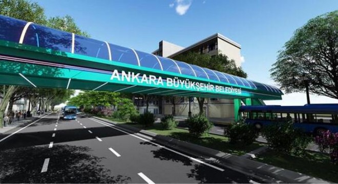 İşte Kızılay'ın yeni üst geçidi