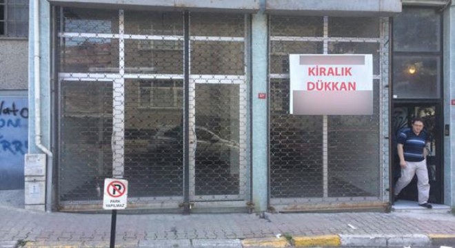 ‘Kapanan dükkanların yerleri dolmuyor'