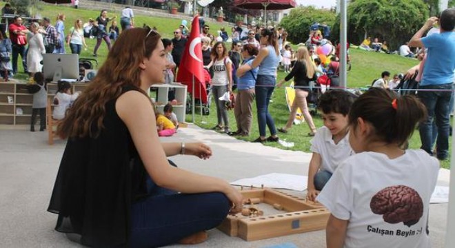 Karum'da Montessori açık sınıf etkinliği