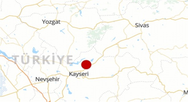 Kayseri'de deprem