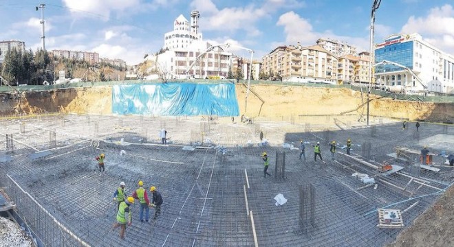 Keçiören'e yeni otopark inşaatı başladı