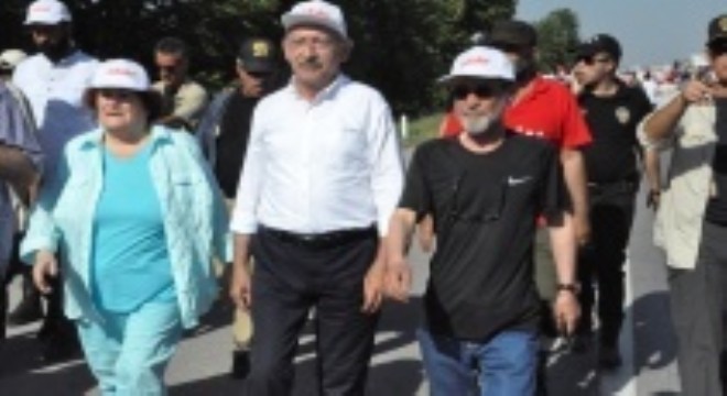Kılıçdaroğlu, Adalet Yürüyüşü'nün 16. gününü tamamladı
