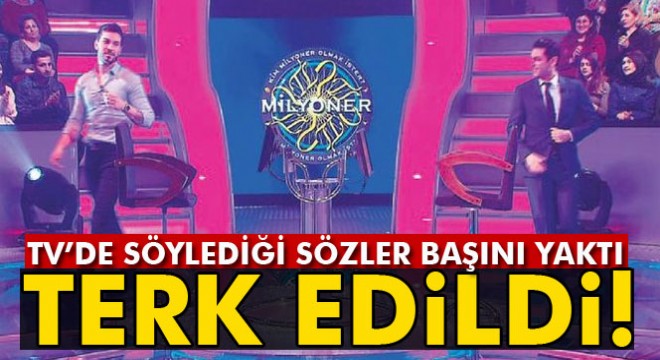 Kim Milyoner Olmak İster'de söylediği sözler başını yaktı: Terk edildi