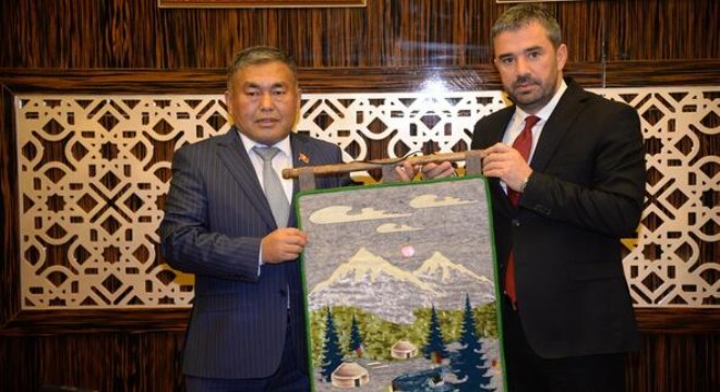 Kırgız heyet Pursaklar'da