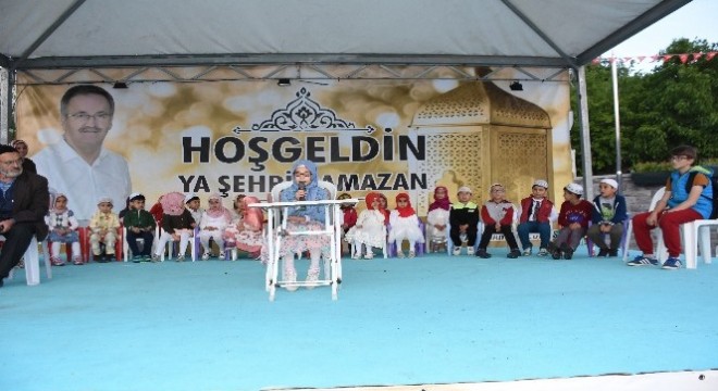 Kızılcahamam'da minik hafızlardan Kur'an ziyafeti