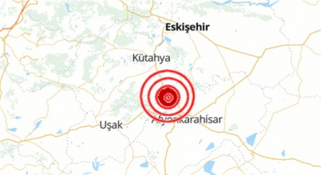 Kütahya'da deprem