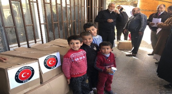 Libya'da 200 aileye gıda yardımı