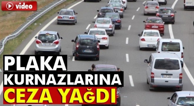 MOBESE'den kaçan plaka kurnazlarına ceza yağdı