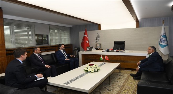 Macaristan Ankara Büyükelçisi Matis'ten Büyükkılıç'a ziyaret