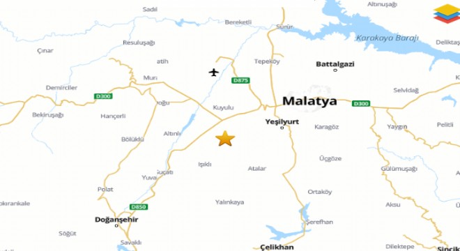 Malatya'da deprem